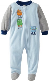 ABSORBA Baby-Boys Infant Monsters Blanket Sleeper, Blue, 12 Months ABSORBA Baby-Boys Infant Monsters Blanket Sleeper, Blue, 12 Months