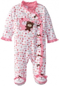 Carter's Watch the Wear Baby-Girls Newborn Bear Hugs Coverall, Pink, 0-3 Months Carter's Watch the Wear Baby-Girls Newborn Bear Hugs Coverall, Pink, 0-3 Months