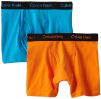 Calvin Klein Boys 8-20 Ck 2Pk Boxer Briefs 4, Assorted, Small 6/7