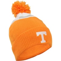 adidas Tennessee Volunteers Color Block Cuffed Knit Beanie - Tennessee Orange/White adidas Tennessee Volunteers Color Block Cuffed Knit Beanie - Tennessee Orange/White