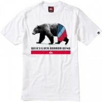 Quiksilver - Boys Cali Bt0 Wy8 T-Shirt, Size: X-Large, Color: White Quiksilver - Boys Cali Bt0 Wy8 T-Shirt, Size: X-Large, Color: White