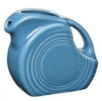 Fiesta 5-Ounce Miniature Disk Pitcher, Peacock Fiesta 5-Ounce Miniature Disk Pitcher, Peacock