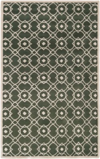 5' x 8' Rectangular Surya Area Rug G5103-58 Clover/Parchment Color Hand Tufted in India Goa Collection 5' x 8' Rectangular Surya Area Rug G5103-58 Clover/Parchment Color Hand Tufted in India Goa Collection