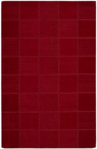 Nourison Westport Squares Red 2.6-Feet by 4.0-Feet 100% Wool Area Rug Nourison Westport Squares Red 2.6-Feet by 4.0-Feet 100% Wool Area Rug