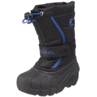 Sorel Flurry TP Winter Boot (Toddler),Black/Bright Blue,6 M US Toddler Sorel Flurry TP Winter Boot (Toddler),Black/Bright Blue,6 M US Toddler