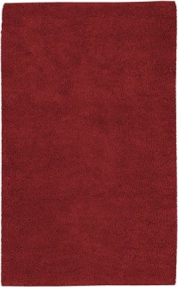 Area Rug 8x10 Rectangle Shag Red Color - Surya Aros Rug from RugPal Area Rug 8x10 Rectangle Shag Red Color - Surya Aros Rug from RugPal