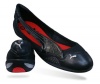 Puma Winning Diva Ball Bling Womens Ballerina Pumps / Shoes - Black