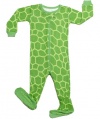 Leveret Footed Turtle Pajama Sleeper 100% Cotton (Size 6M-5T)
