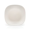 Mikasa Swirl Square 12-Inch Square Platter, White