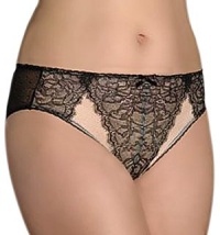 Wacoal Women's Retro Chic High Cut Brief,Black,Large Wacoal Women's Retro Chic High Cut Brief,Black,Large