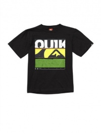 Quiksilver - Boys Unglued Kt0 Vz7 T-Shirt, Size: 6/Medium, Color: Black Quiksilver - Boys Unglued Kt0 Vz7 T-Shirt, Size: 6/Medium, Color: Black