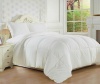 Clara Clark ® Goose Down Alternative Double Fill Comforter (Duvet) Full / Queen Size, White