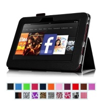 Fintie Kindle Fire HD 7 (Previous Generation) Slim Fit Leather Case with Auto Sleep/Wake (will only fit Amazon Kindle Fire HD 7, Previous Generation) - Black Fintie Kindle Fire HD 7 (Previous Generation) Slim Fit Leather Case with Auto Sleep/Wake (will only fit Amazon Kindle Fire HD 7, Previous Generation) - Black