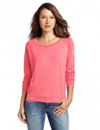 Alternative Womens Slouchy Pullover Sweater, Eco True Fuchsia, Small Alternative Womens Slouchy Pullover Sweater, Eco True Fuchsia, Small