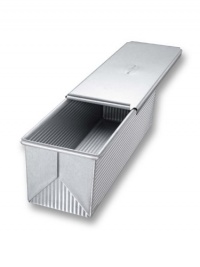 USA Pans 13 x 4 x 4 Inch Pullman, Aluminized Steel with Americoat USA Pans 13 x 4 x 4 Inch Pullman, Aluminized Steel with Americoat
