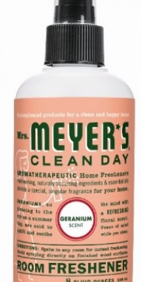 Mrs. Meyer's Geranium Room Freshener, 8-Fluid Ounce Bottles (Pack of 6) Mrs. Meyer's Geranium Room Freshener, 8-Fluid Ounce Bottles (Pack of 6)