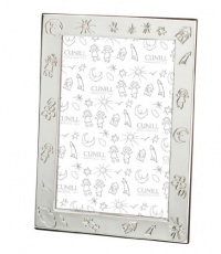 Cunill Silver Toto Frame for 4 by 6-Inch Photograph, Silver Plate Cunill Silver Toto Frame for 4 by 6-Inch Photograph, Silver Plate