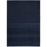 Calvin Klein Home VAL01 CK205 Vale Rectangle Handmade Rug, 5.3 by 7.5-Inch, Admiral