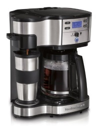 Hamilton Beach 49980A 2-Way Single Serve Brewer and Coffee Maker Hamilton Beach 49980A 2-Way Single Serve Brewer and Coffee Maker