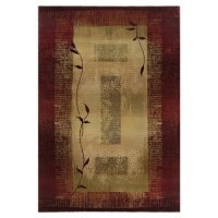 Sphinx by Oriental Weavers Generations 544X Vine Area Rug - Red Size - 5.3 x 7.6 ft.