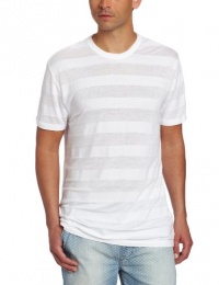 Calvin Klein Jeans Men's Shifted Stripe Short Sleeve Crew Calvin Klein Jeans Men's Shifted Stripe Short Sleeve Crew