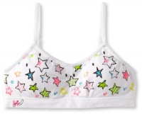 Maidenform Girl 7-16 Seamless Rouched Crop Bra, Star Bright, Large Maidenform Girl 7-16 Seamless Rouched Crop Bra, Star Bright, Large
