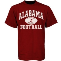 NCAA Alabama Crimson Tide Crimson Old School Football T-shirt NCAA Alabama Crimson Tide Crimson Old School Football T-shirt