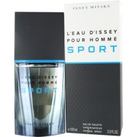 Issey Miyake Eau de Toilette Spray, L'eau D'issey Pour Homme Sport, 3.4 Ounce