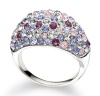 Authentic Chamilia Jeweled Kaleidoscope Ring Purple Swarovski 3125-0008 Limited Editions Gift Boxed Retired Size 7