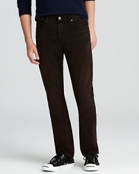 A tried-and-true timeworn appearance combines with cool designer touches for a handsome jean that's effortless with sporty button-downs and a breeze to pair with tees. A tried-and-true timeworn appearance combines with cool designer touches for a handsome jean that's effortless with sporty button-downs and a breeze to pair with tees.