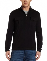 Kenneth Cole New York Mens Long Sleeve Mock Sweater