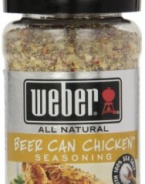 Weber Grill Beer Can Chicken Seasoning, 2.85-Ounce (Pack of 6)