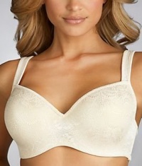 Le Mystere Dream Tisha Trellis Full Fit Underwire Bra, 32F, Sesame Le Mystere Dream Tisha Trellis Full Fit Underwire Bra, 32F, Sesame