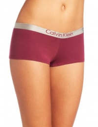Calvin Klein Womens Metallic Chrome short Panty Calvin Klein Womens Metallic Chrome short Panty