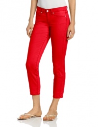 Calvin Klein Jeans Women's Petite Skinny Ankle Crop, Electric Nectar, 10 Calvin Klein Jeans Women's Petite Skinny Ankle Crop, Electric Nectar, 10
