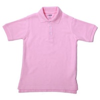 French Toast Boys Girls Red Short Sleeve Pique Polo Uniform Shirt French Toast Boys Girls Red Short Sleeve Pique Polo Uniform Shirt