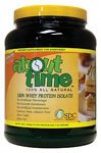 SDC Nutrition About Time Whey Protein Isolate, Birthday Cake, 2 Pound SDC Nutrition About Time Whey Protein Isolate, Birthday Cake, 2 Pound