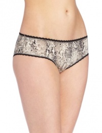 Calvin Klein Women's Seductive Comfort Hipster, Natural Python Print, Medium Calvin Klein Women's Seductive Comfort Hipster, Natural Python Print, Medium