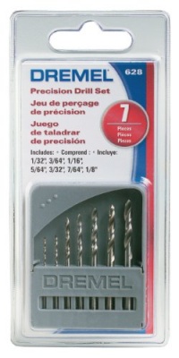 Dremel 628 7 Piece Drill Bit Set Dremel 628 7 Piece Drill Bit Set