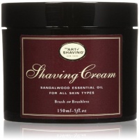 The Art of Shaving Shaving Cream, Sandalwood Essential Oil, for All Skin Types, 5.0 oz (150 ml) The Art of Shaving Shaving Cream, Sandalwood Essential Oil, for All Skin Types, 5.0 oz (150 ml)