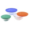 Pyrex Smart Essentials 6-Piece Mixing Bowl Set