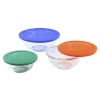 Pyrex Smart Essentials 6-Piece Mixing Bowl Set