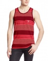 LRG Men's Core Collection Striped Tank Top