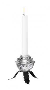Kosta Boda Still Life Rose Candlestick Kosta Boda Still Life Rose Candlestick