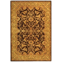 Safavieh Anatolia Collection AN545B Handmade Brown and Tan Hand-Spun Wool Area Rug, 4-Feet by 6-Feet Safavieh Anatolia Collection AN545B Handmade Brown and Tan Hand-Spun Wool Area Rug, 4-Feet by 6-Feet