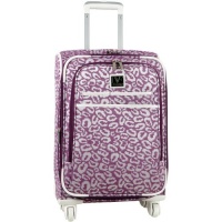 Diane Von Furstenberg Spots 20 Inch Expandable Spinner, Purple/White/Chalk, One Size Diane Von Furstenberg Spots 20 Inch Expandable Spinner, Purple/White/Chalk, One Size