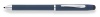 Cross Tech3+ Multifunction Pen with Stylus, Satin Blue with Chrome Plated Appointments (AT0090-2)