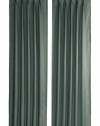 Victoria Classics Manchester Pinch Pleat Panel- 54-Inch By 84-Inch, Charcoal