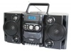 NAXA Electronics Portable MP3/CD Player with AM/FM Stereo Radio and Cassette Player/Recorder