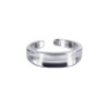 LWTS021 Sterling Silver High Polish Plain 5mm Toe Ring